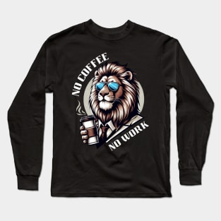 lion coffee Long Sleeve T-Shirt